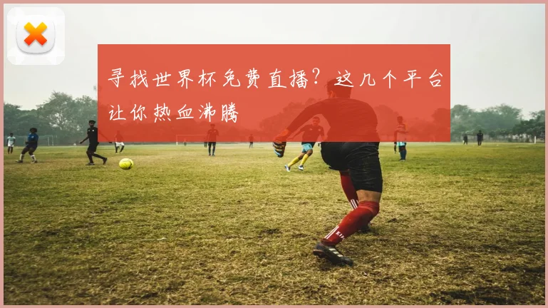 寻找世界杯免费直播？这几个平台让你热血沸腾